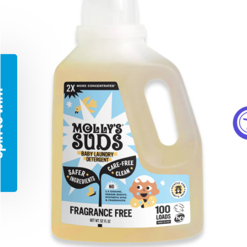 Baby Liquid Laundry Detergent – Molly’s Suds