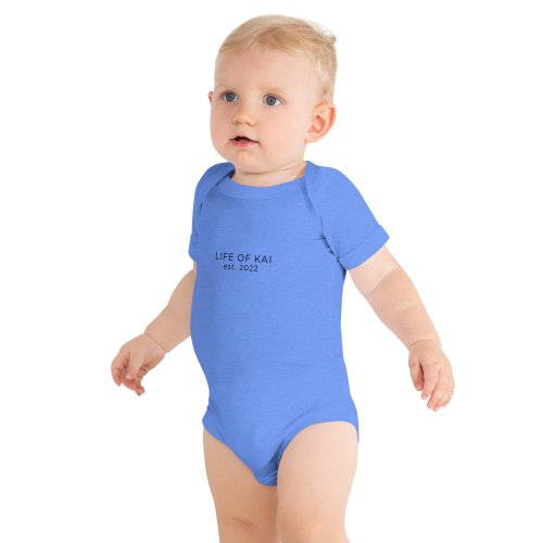 Baby Short Sleeve One Piece — LIFE OF KAI EST. 2022