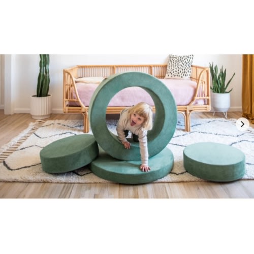 The Original Chunk™ Play Ottoman In Seamonster | Nugget®