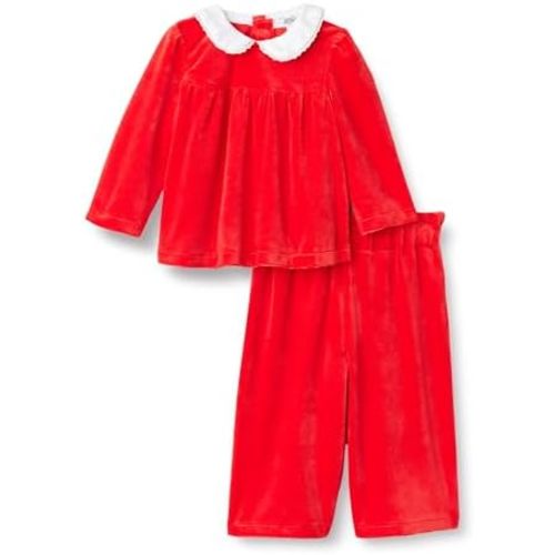 Amazon Essentials x Sofia Grainge Toddlers and Baby Girls' Corduroy Velour Set