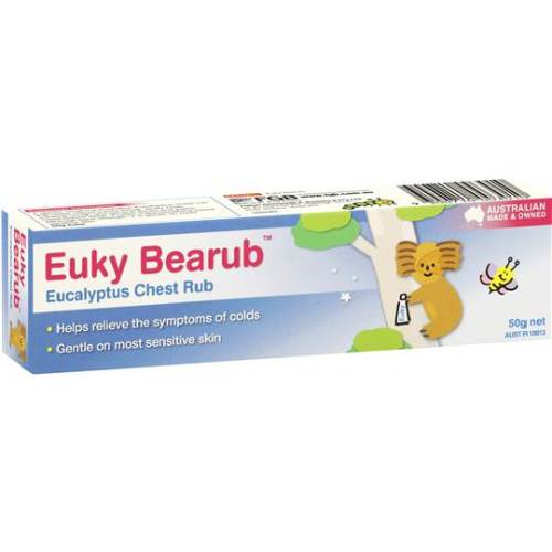 Euky Bear Eucalyptus Chest Rub  50g