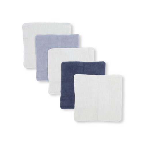 Light Blue Baby 5 Pack Face Washer Set | Best&Less™ Online