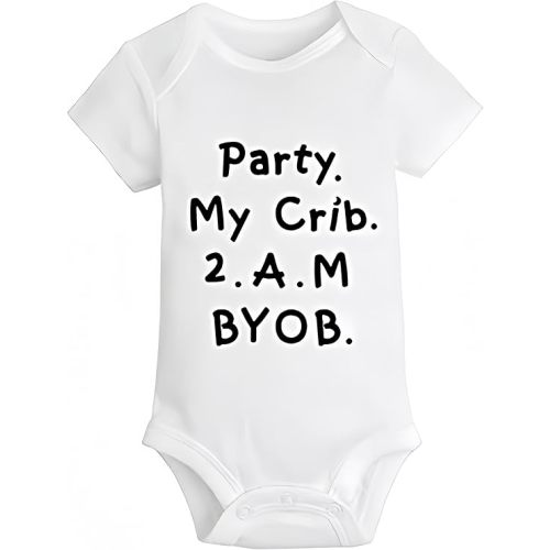 Funny Baby Bodysuit,Soft Cotton Unisex Newborn Clothes Cute Announcement&Baby Shower Idea Essentials