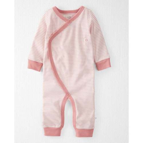 Baby Girl Organic Cotton Wrap Sleep & Play Pajamas - Little Planet | Carter's