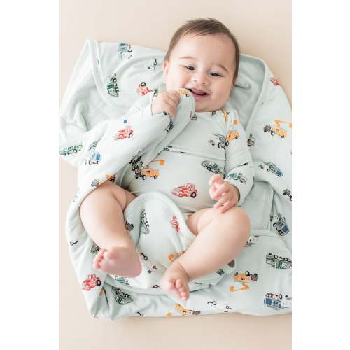 Baby Blanket in City Vehicles 1.0