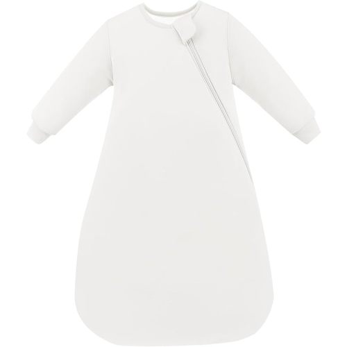 PurComfy Supersoft Baby Premium Bamboo Viscose Long-Sleeve Wearable Sleeping Bag Sack Blanket 1.0 TOG