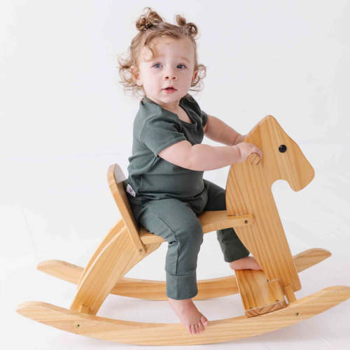 Pine Short Long Romper Luxe Edition | Cotton Bamboo Blend