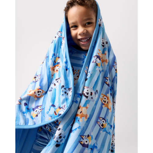 Bluey Dance All Day Large Cloud Blanket | Little Sleepies