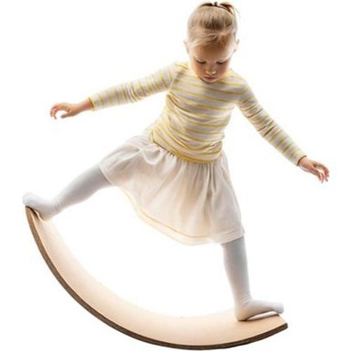 Giggle & Play | 36" Wooden Balance Wobble Board , Sensory Indoor Outdoor Play , Montessori Coordination Game Yoga Kids Adults