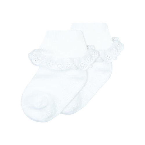 White Baby 2Pk Ruffle Socks | Best&Less™ Online