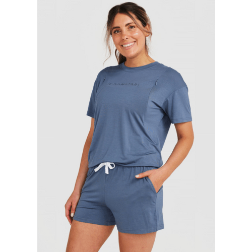 Lounge Around Nursing PJ Set (Navy)