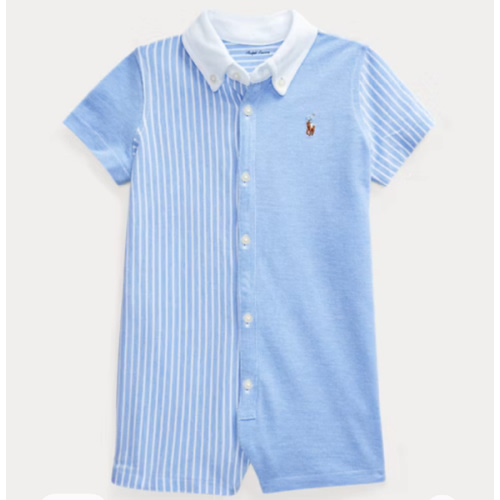 Knit Cotton Oxford Fun Shortall | Ralph Lauren