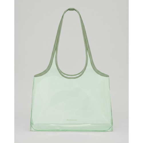 Jelly Clear Tote - Mint | Free US Shipping $125+ | Shop Thirty Years | Clear Tote | Fast Shipping | Easy Exchanges | Made to Last
