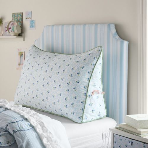 Hill House Home Clematis Scallop Floral Wedge Pillow