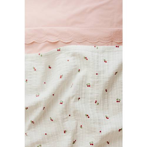 COTTON MUSLIN BEDSPREAD