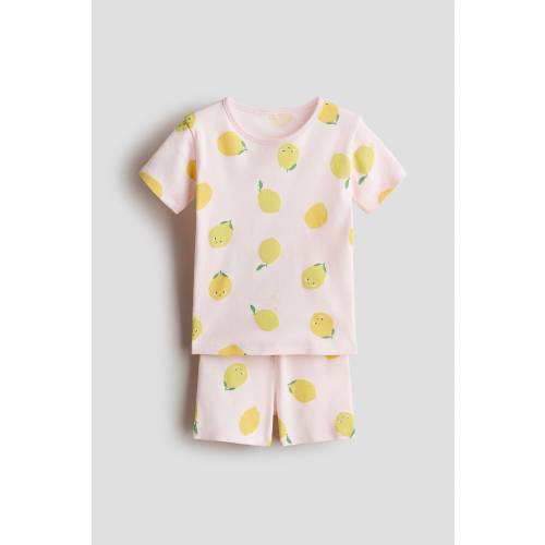 SNUG FIT PRINTED COTTON PAJAMAS