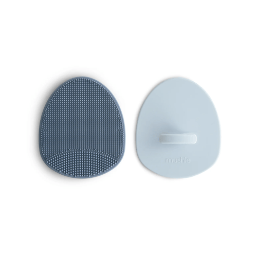 Cradle Cap Brushes – in Tradewinds/Periwinkle