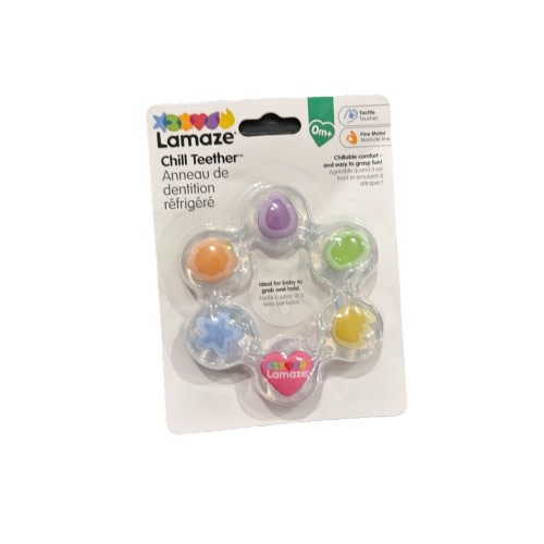 2 pack Lamaze Chill Baby Teether First Years Soothe Sore Om+ New