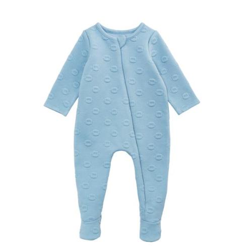 Quilted Football Baby Sleeper for Newborns | Mud Pie