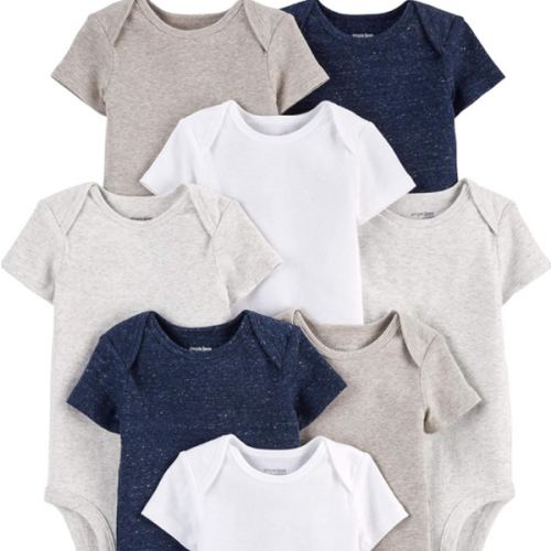Simple Joys by Carter's Baby 8-Pack Short-Sleeve Bodysuit