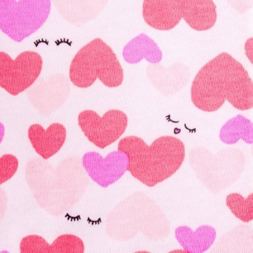 Lamaze Baby Girls' 2pk Dots and Hearts Print Sleep N' Play - Pink/White