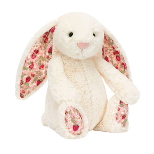 Bashful Cream Bunny 'Berry' - Original by Jellycat – Pacifier Kids Boutique