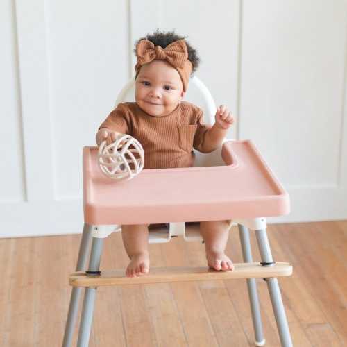 Full-Coverage IKEA Antilop High Chair Placemat: BPA-Free Silicone, Easy Clean