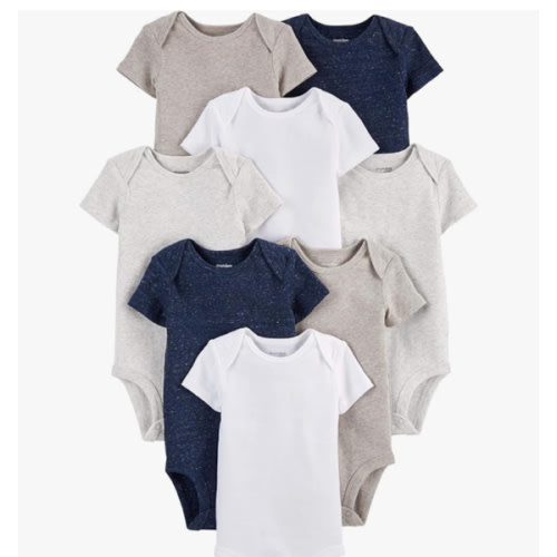 Simple Joys by Carter's Unisex-Baby 8-Pack Short-Sleeve Bodysuit