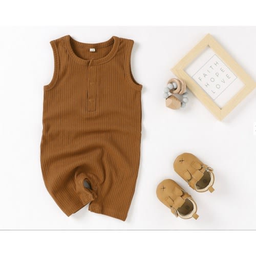 Lush Organic Ribbed Romper