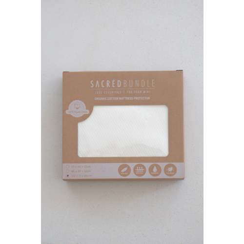 Organic Cotton Cot Mattress Protectors – Sacred Bundle