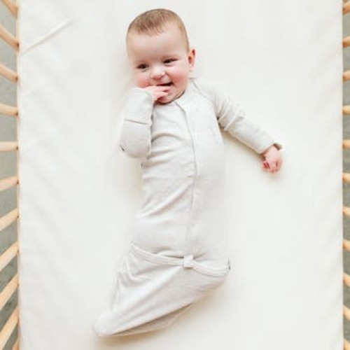 Goumi 24 Hour Convertible Sleeper Baby Gown, 0-3M