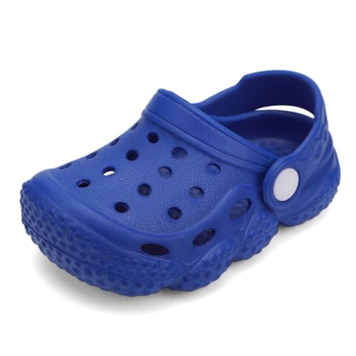 INMINPIN Baby Clogs Garden Shoes Newborn Infant Lightweight Breathable Beach Pool Sandals Non-Slip Baby Boys Girls Water Shower Summer Shoes Splay Naturally