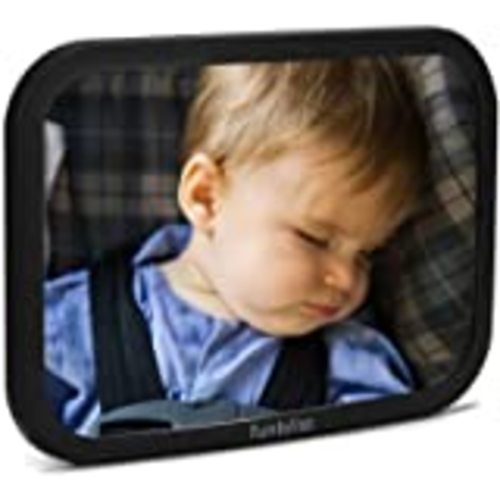 Baby Car Mirror, DARVIQS Car Seat Mirror, Safely Monitor Infant Child in Rear Facing Car Seat, Wide View Shatterproof Adjustable Acrylic 360°for Backseat, Crash Tested and Certified for Safety