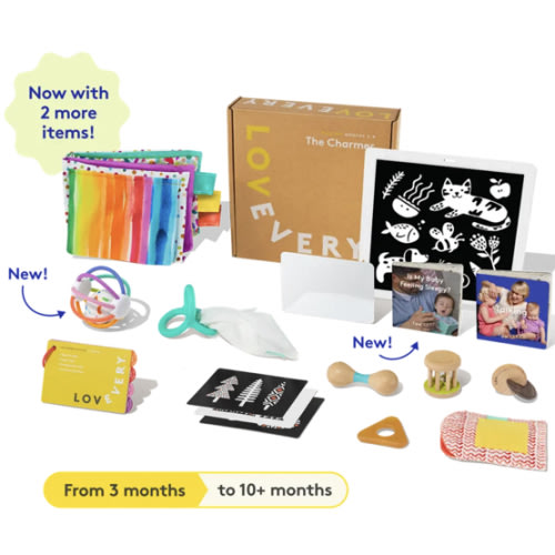 The Charmer Play Kit | 3- to 4-Month-Old Baby Toys | Lovevery