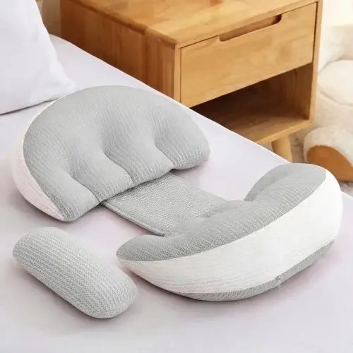 Belly Support Cotton Pregnancy Pillow - Kidzly