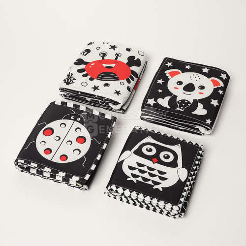 Montessori Newborn Contrast Book - Your Baby's First Book!