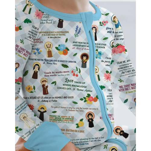 Catholic Saint Quotes Bamboo Convertible Zippy – Zumbamboo