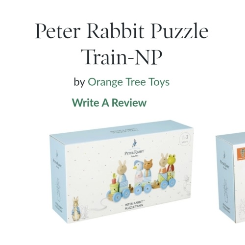Peter Rabbit Puzzle Train-NP by Orange Tree Toys | Barnes & Noble®