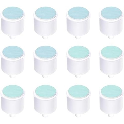 Qunlions life Replacement Pads Compatible with Frida Baby Electric Nail Buffer, 12 Pieces Baby Nail Trimmer Pads Grinding Heads Suits to Newborn and Adults (6-12, 12+ Months)