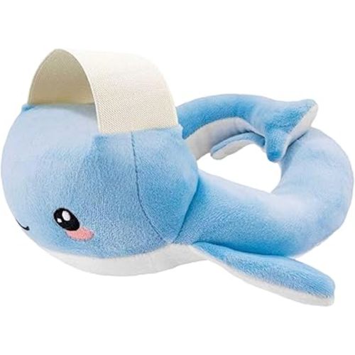 Bottle Holder Pillow, Ergonomic Nursing Pillow for Breastfeeding & Bottle Feeding, Resolve Arm Soreness and Fatigue (Blue)