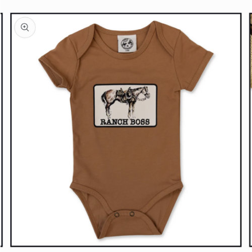 Ranch Boss Onesie – Cowkid Clothing Company