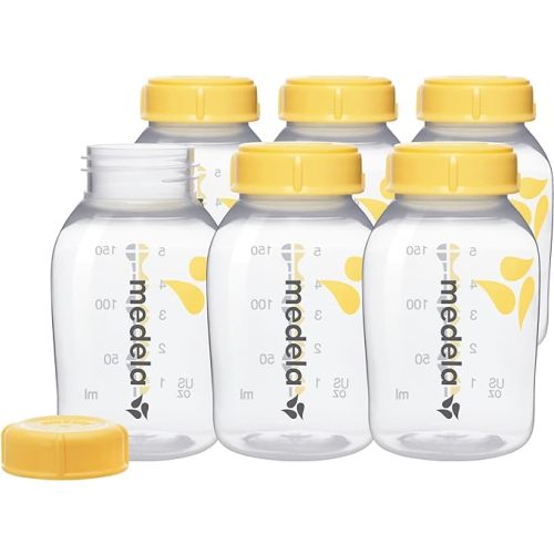 Medela 5oz Breast Milk Collection & Storage Bottles | 6 Ct