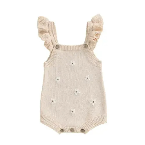 Dainty Flowers Sweater Onesie