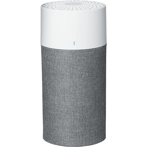 BLUEAIR Bedroom Air Purifier, Small Room Air Cleaner Dust Pet Dander Smoke Mold Pollen Bacteria Virus Allergen, Odor Removal, for Home Office Nursery, Washable Pre Filter, HEPASilent, Blue 411 Auto