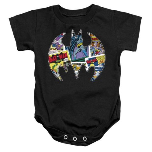 Baby Batman Comic Bat Infant Bodysuit Black 6 Months