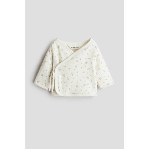 PADDED WRAPOVER TOP