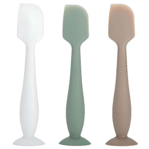 ACDANC 3 Pack Baby Diaper Cream Spatula, Hygienic Diaper Rash Applicator and Brush for Butt Paste, Mess-Free Barrier Ointment Dispenser for Newborn Essentials