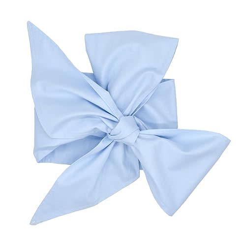 GSHLLO Newborn Swaddle Sash Maternity Bow Sash Baby Swaddle Wrap Sash Infant Bowknot Blanket Newborn Photography Props for Girls Boys Blue