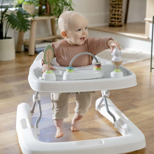 Step & Sprout 3-in-1 Unisex Baby Activity Walker Ages 6 months+, First Forest