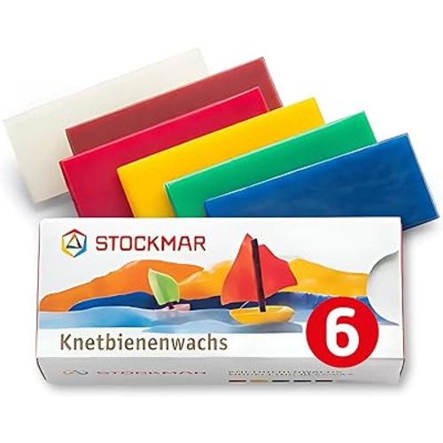 Stockmar Modelling Beeswax - 6 Colors - 100x40 mm